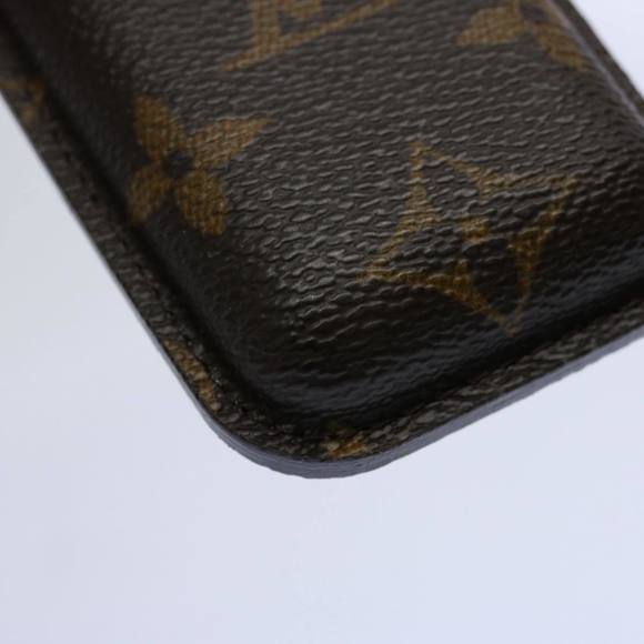LOUIS VUITTON Monogram Etui Telephonne Japon Cell Phone Case M63050 Auth am5293 - Picture 9 of 16